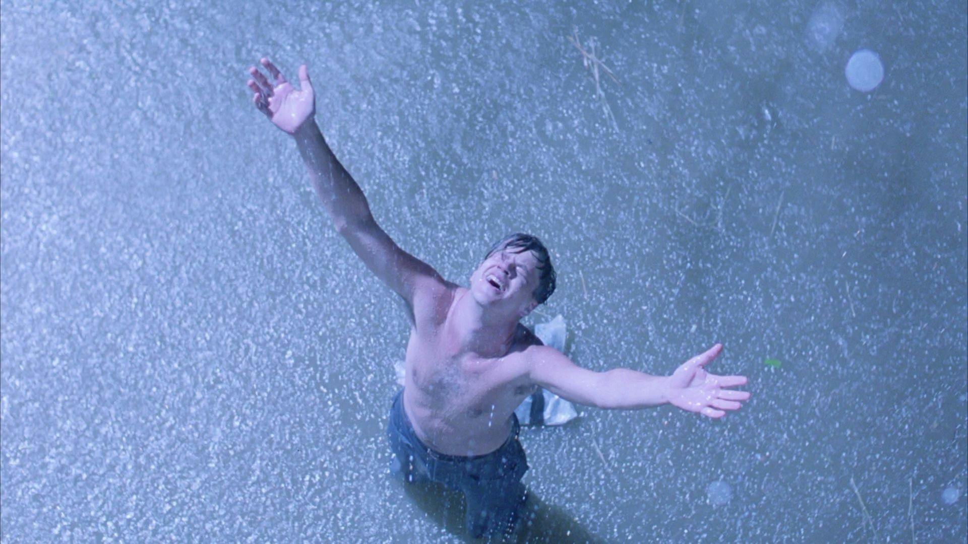 A scene from the Shawshank Redemption